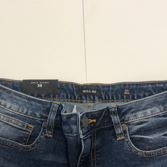 Miss Me Jeans ππ₯ Ankle Skinny - Picture 6 of 8